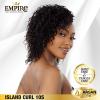 imageSensationnel Empire Curly human hair  island curl 10s 3pcs tangle free weaving for quick weave and sew in styles for faux highlights 1B OFFBLACKT1BBG