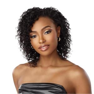 imageSensationnel Empire Curly human hair  island curl 10s 3pcs tangle free weaving for quick weave and sew in styles for faux highlights 1B OFFBLACK99J