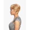 imageSensationnel Empire curly weave hair  28 pcs human hair for weaving and sew in styles 3 different length 345 inch 1 JETBLACK613 BLONDE