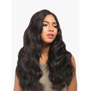 imageSensationnel Empire bundles multi  body wave with 4x4 closure 10a tangle shed free human hair for weaving and sew in styles 10 12 14 inch 1 JETBLACK1B OFFBLACK
