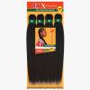 imageSensationnel Xpression prestretched braiding hair  4x braid 38 inch all kanekalon flame retardant synthetic braid for box braids and twists 1 pack 1 JETBLACK33