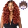 imageSensationnel What Lace 13X6 Wigs  Darlene Lacefrontal Hand Tied Glueless Synthetic With Natural Density Preplucked Hairline 613 BLONDEMPBLONDE