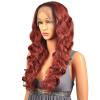 imageSensationnel What Lace 13X6 Wigs  Darlene Lacefrontal Hand Tied Glueless Synthetic With Natural Density Preplucked Hairline 613 BLONDEMPBLONDE