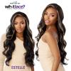 imageSensationnel What Lace 13X6 Wigs  Estelle Lacefrontal Hand Tied Glueless Synthetic With Natural Density Preplucked Hairline 1 JETBLACK1B OFFBLACK