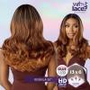 imageSensationnel What Lace 13X6 Wigs  Keshila 20 Inch Human Hair Blend Lacefrontal Glueless Synthetic With Natural Density Preplucked Hairline 1 JETBLACKCOLORMELTMOCHA