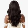 imageSensationnel What Lace 13X6 Wigs  Quiana Lacefrontal Hand Tied Glueless Synthetic With Natural Density Preplucked Hairline SHLIGHTASHBROWN