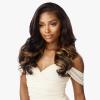 imageSensationnel What Lace 13X6 Wigs  Quiana Lacefrontal Hand Tied Glueless Synthetic With Natural Density Preplucked Hairline SHLIGHTASHBROWN