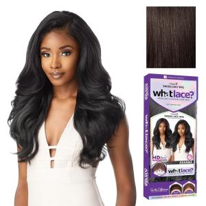 imageSensationnel What Lace 13X6 Wigs  Adanna Lacefrontal Hand Tied Glueless Synthetic With Natural Density Preplucked Hairline 1 JETBLACKDark Brown 2