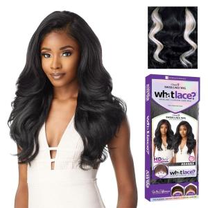 imageSensationnel What Lace 13X6 Wigs  Adanna Lacefrontal Hand Tied Glueless Synthetic With Natural Density Preplucked Hairline 1 JETBLACKMPPLATINUM