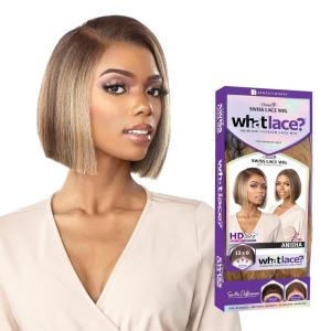 imageSensationnel What Lace 13X6 Wigs  Anisha Lacefrontal Hand Tied Glueless Synthetic With Natural Density Preplucked Hairline 1 JETBLACK1B OFFBLACK