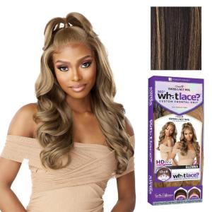 imageSensationnel What Lace 13X6 Wigs  Glenna Lacefrontal Hand Tied Glueless Synthetic With Natural Density Preplucked Hairline 613 BLONDEBALAYAGEGOLD