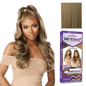 imageSensationnel What Lace 13X6 Wigs  Glenna Lacefrontal Hand Tied Glueless Synthetic With Natural Density Preplucked Hairline 613 BLONDELIGHTASHBROWN