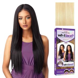 imageSensationnel What Lace 13X6 Wigs  Janelle Lacefrontal Hand Tied Glueless Synthetic With Natural Density Preplucked Hairline 1613
