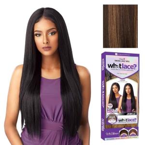 imageSensationnel What Lace 13X6 Wigs  Janelle Lacefrontal Hand Tied Glueless Synthetic With Natural Density Preplucked Hairline 1FLAMBOYAGEGOLD