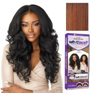 imageSensationnel What Lace 13X6 Wigs  Latisha Lacefrontal Hand Tied Glueless Synthetic With Natural Density Preplucked Hairline Off Black 1BFLAMBOYAGEAUBURN