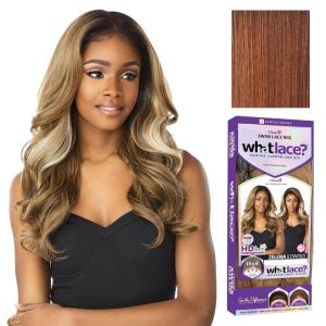 imageSensationnel What Lace 13X6 Wigs  Zelena Lacefrontal Hand Tied Glueless Synthetic With Natural Density Preplucked Hairline 1B OFFBLACKFLAMBOYAGEAUBURN