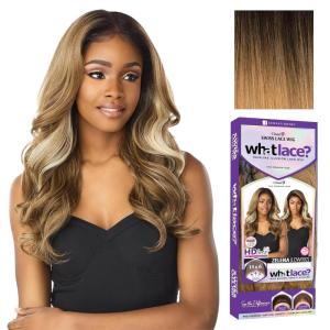 imageSensationnel What Lace 13X6 Wigs  Zelena Lacefrontal Hand Tied Glueless Synthetic With Natural Density Preplucked Hairline 1B OFFBLACKTipped Off Black and Honey Blonde T1B27