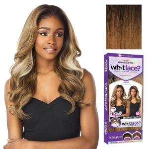 imageSensationnel What Lace 13X6 Wigs  Zelena Lacefrontal Hand Tied Glueless Synthetic With Natural Density Preplucked Hairline 1B OFFBLACKTopBottom Mix Off Black and Light Auburn T1B30