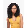 imageSensationnel Empire Curly human hair  deep wave tangle free weaving for quick weave and sew in styles for faux highlights 10 inch 1 JETBLACKT1BBG