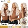 imageSensationnel Shear Muse Lace Wig  Quiesha Deep Laceparting Hand Tied Ready to Wear Synthetic Prestyled Units BEIGEASHBLONDEDUSTYBLONDE