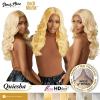 imageSensationnel Shear Muse Lace Wig  Quiesha Deep Laceparting Hand Tied Ready to Wear Synthetic Prestyled Units BEIGEASHBLONDEDUSTYBLONDE
