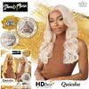imageSensationnel Shear Muse Lace Wig  Quiesha Deep Laceparting Hand Tied Ready to Wear Synthetic Prestyled Units BEIGEASHBLONDESILVERBLONDE