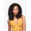 imageSensationnel Empire Curly human hair  deep wave tangle free weaving for quick weave and sew in styles for faux highlights 10 inch 1 JETBLACKT1BBG