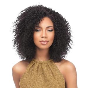 imageSensationnel Empire Curly human hair  bohemian tangle free weaving for quick weave and sew in styles for faux highlights 10 inch 1 JETBLACKT1BBG