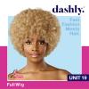 imageSensationnel Dashly Wig  Unit 19 Non Lace Cap Ready to Wear Ear to Ear Lacepart Synthetic LIGHTGOLDENBLONDE1 JETBLACK