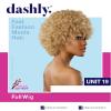 imageSensationnel Dashly Wig  Unit 19 Non Lace Cap Ready to Wear Ear to Ear Lacepart Synthetic LIGHTGOLDENBLONDE1 JETBLACK