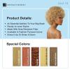 imageSensationnel Dashly Wig  Unit 19 Non Lace Cap Ready to Wear Ear to Ear Lacepart Synthetic LIGHTGOLDENBLONDE1 JETBLACK