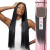 imageSensationnel Pearlish bundle 4x5 closure  straight 12 inch HD lace beauty supply human hair bundles weave 15a soft remy NATURALBLACKNATURALBLACK