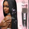 imageSensationnel Pearlish bundle 4x5 closure  straight 12 inch HD lace beauty supply human hair bundles weave 15a soft remy NATURALBLACKNATURALBLACK