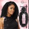 imageSensationnel Pearlish bundle human hair  burmese curl deep pearl conditioned 15a soft remy beauty supply sew in or glue on bundles 10 inch NATURALNATURALBLACK