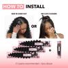 imageSensationnel Pearlish bundle human hair  euro body deep pearl conditioned 15a soft remy beauty supply sew in or glue on bundles 22 Inch NATURALBLACKNATURALBLACK