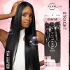 imageSensationnel Pearlish multi bundle  straight deep pearl conditioned 15a soft remy beauty supply sew in or glue on human hair layered lengths 16 18 20 inch NATURALNATURAL