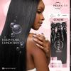 imageSensationnel Pearlish multi bundle  straight deep pearl conditioned 15a soft remy beauty supply sew in or glue on human hair layered lengths 16 18 20 inch NATURALNATURAL