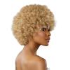 imageSensationnel Dashly Wig  Unit 19 Non Lace Cap Ready to Wear Ear to Ear Lacepart Synthetic LIGHTGOLDENBLONDE1 JETBLACK