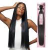 imageSensationnel Pearlish bundle human hair  straight deep pearl conditioned 15a soft remy beauty supply sew in or glue on bundles 10 inch NATURALNATURALBLACK