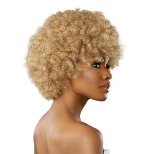 imageSensationnel Dashly Wig  Unit 19 Non Lace Cap Ready to Wear Ear to Ear Lacepart Synthetic LIGHTGOLDENBLONDEMOCHABROWN