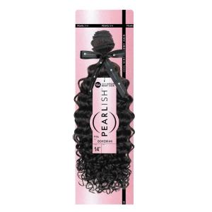 imageSensationnel Pearlish bundle human hair  bohemian deep pearl conditioned 15a soft remy beauty supply sew in or glue on bundles 10 Inch NATURALNATURAL
