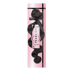 imageSensationnel Pearlish bundle human hair  euro body deep pearl conditioned 15a soft remy beauty supply sew in or glue on bundles 22 Inch NATURALBLACKNATURAL