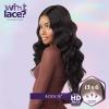 imageSensationnel What Lace 13X6 Wigs  Aziza 26 Inch Human Hair Blend Lacefrontal Glueless Synthetic With Natural Density Preplucked Hairline 1 JETBLACKCOLORMELTBLONDE