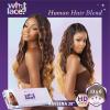 imageSensationnel What Lace 13X6 Wigs  Raveena 28 Inch Human Hair Blend Lacefrontal Glueless Synthetic With Natural Density Preplucked Hairline 1 JETBLACK1 JETBLACK
