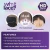imageSensationnel What Lace 13X6 Wigs  Raveena 28 Inch Human Hair Blend Lacefrontal Glueless Synthetic With Natural Density Preplucked Hairline 1 JETBLACKCOLORMELTBLONDE