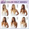 imageSensationnel What Lace 13X6 Wigs  Raveena 28 Inch Human Hair Blend Lacefrontal Glueless Synthetic With Natural Density Preplucked Hairline 1 JETBLACKCOLORMELTBLONDE