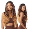 imageSensationnel What Lace 13X6 Wigs  Raveena 28 Inch Human Hair Blend Lacefrontal Glueless Synthetic With Natural Density Preplucked Hairline 1 JETBLACKCOLORMELTBLONDE