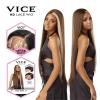 imageSensationnel Vice Lace Front Wigs  Unit 17 5 Inch Deep Part Synthetic Preplucked Hairline 1 JETBLACK1 JETBLACK
