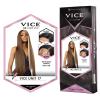 imageSensationnel Vice Lace Front Wigs  Unit 17 5 Inch Deep Part Synthetic Preplucked Hairline 1 JETBLACKCOLORBLOCK1B350