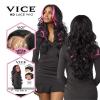 imageSensationnel Vice Lace Front Wigs  Unit 18 5 Inch Deep Part Synthetic Preplucked Hairline 2 DARKBROWN2 DARKBROWN